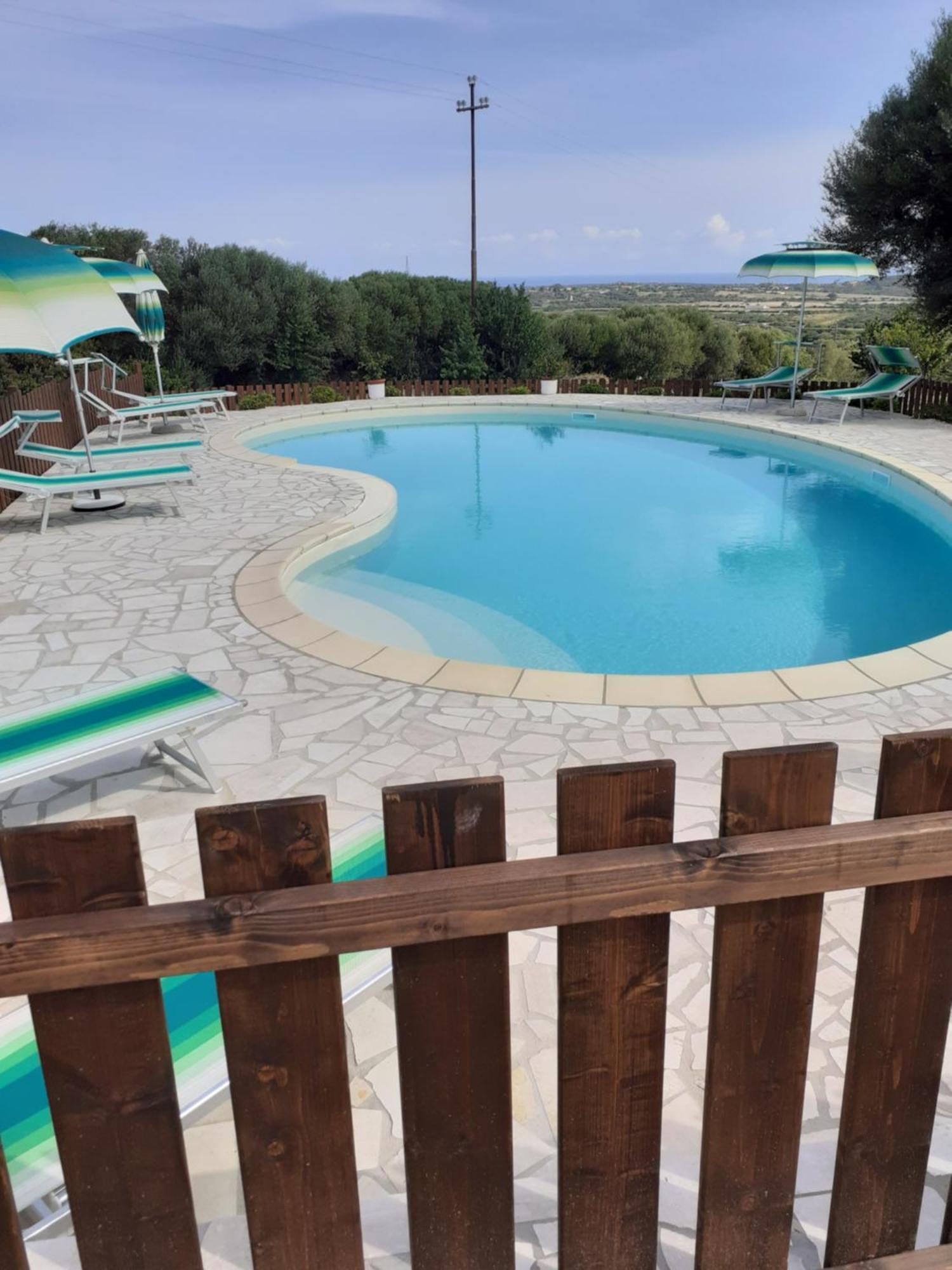 Agriturismo Gli Olivastri Appartamento Corbezzolo Con Piscina E Vista Mare,Climatizzatore,Wifi Aglientu Exterior foto